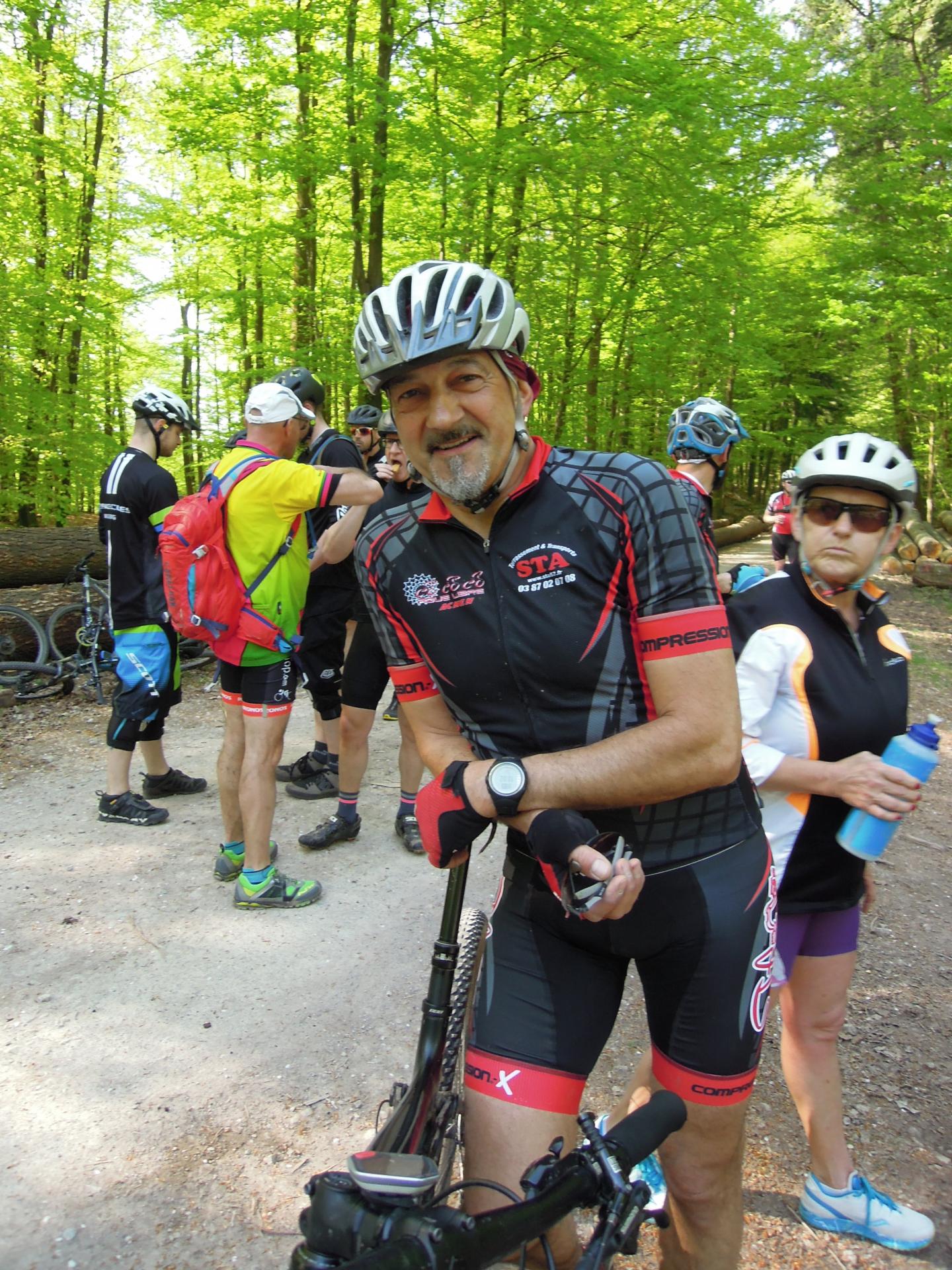 22 avril : Soucht VTT > Bruno au ravito aussi