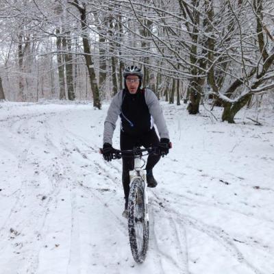 VTT sous la neige le 25 janvier 2015