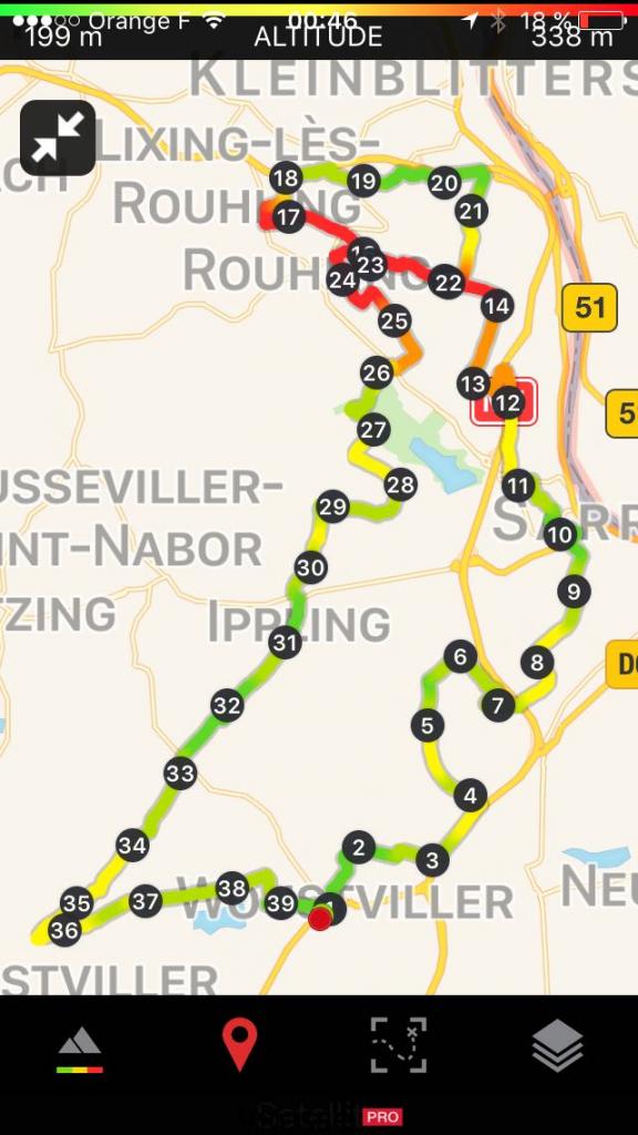 Luciole : le circuit des 45 bornes